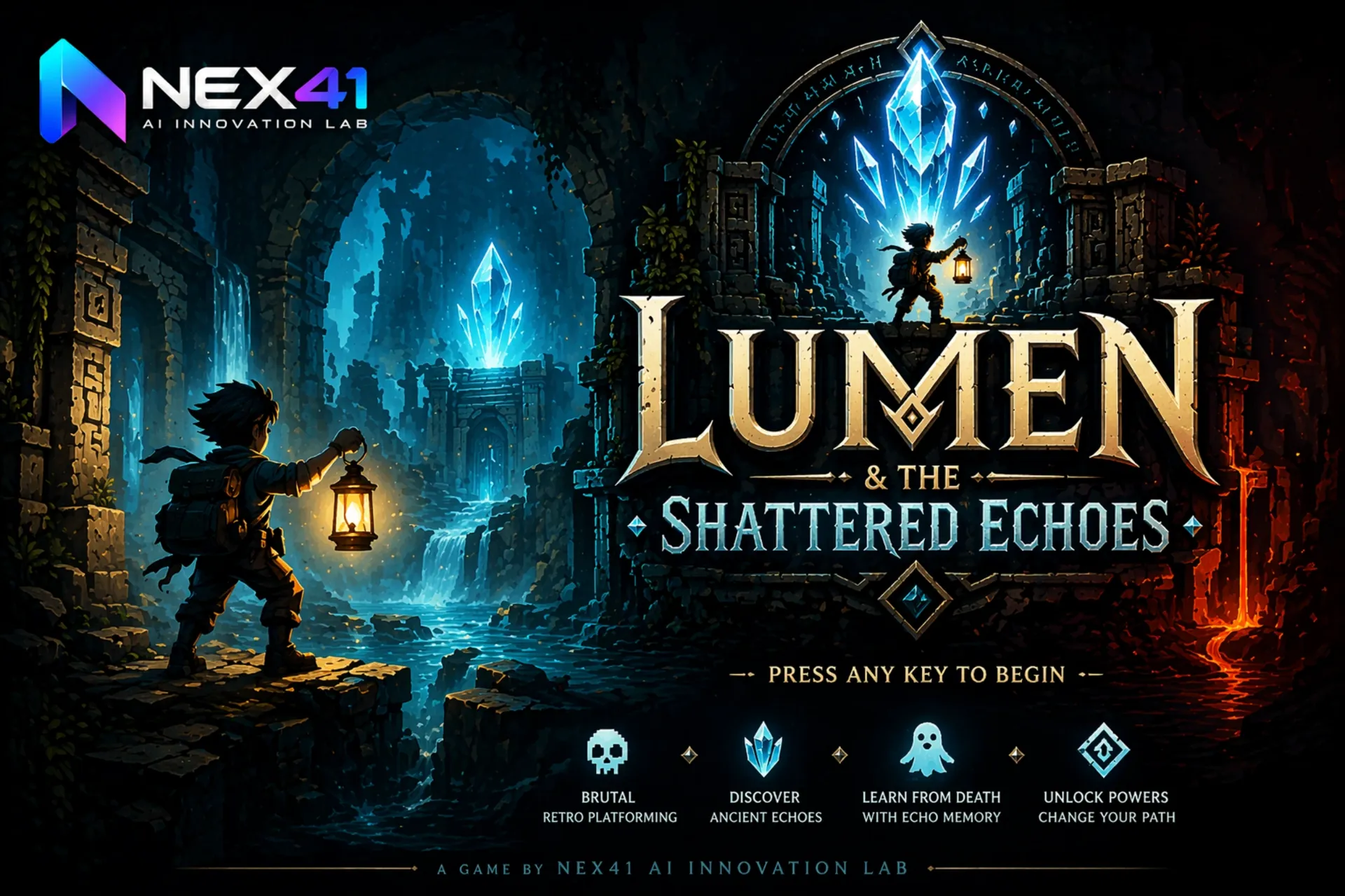 Lumen and The Shattered Echoes gameplay screenshot